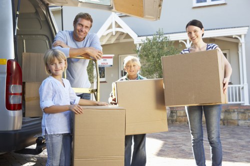 Careful handling of furniture during a South Croydon removals service