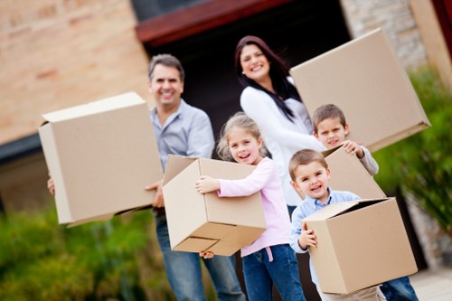 Local removal team handling a residential move in South Croydon
