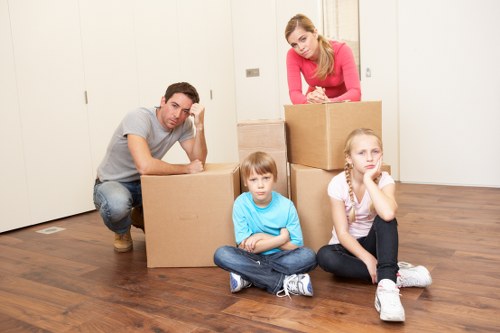 Office packing and unpacking support for a South Croydon business