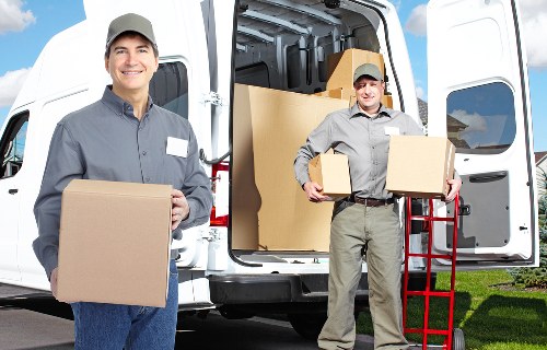 Collection vehicle and loading process for furniture pick-up in South Croydon
